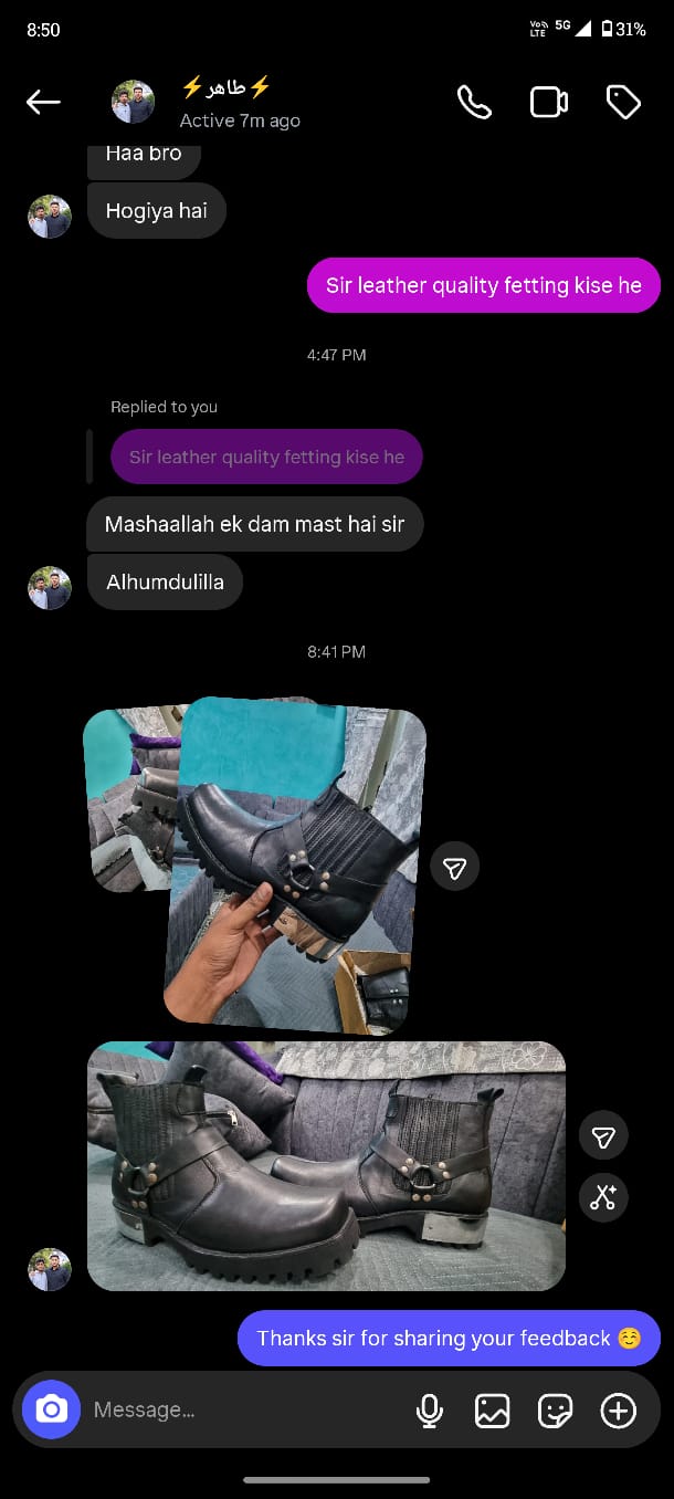 Customer feedback screenshot from Someone