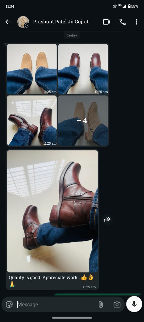 Customer feedback screenshot from Neha Kapoor